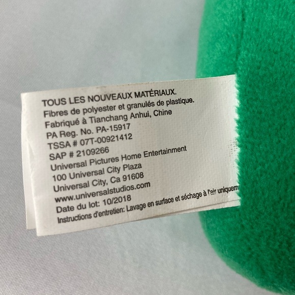 VeggieTales Larry the Cucumber with Bunny Ears 7” Easter Plush 2018 Big Idea - Picture 11 of 11